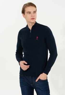 Erkek Lacivert Kazak - 50258146016