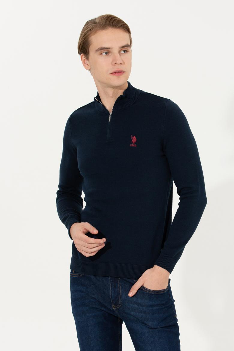 Erkek Lacivert Kazak - 50258146016