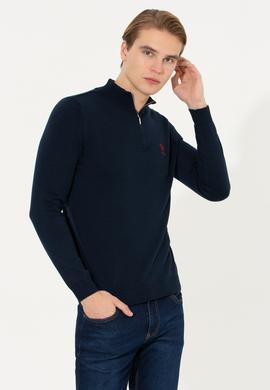 Erkek Lacivert Kazak - 50258146016