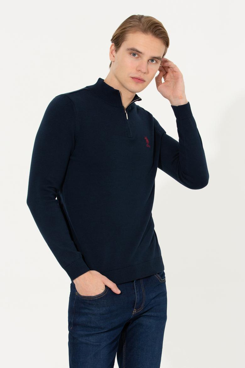 Erkek Lacivert Kazak