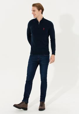 Erkek Lacivert Kazak - 50258146016