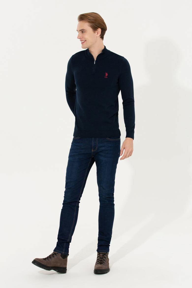 Erkek Lacivert Kazak - 50258146016