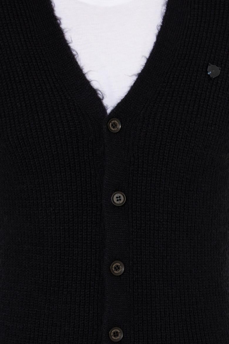 Erkek Lacivert Triko Hırka - 50257856008