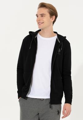 Erkek Siyah Örme Hırka - 50253132047