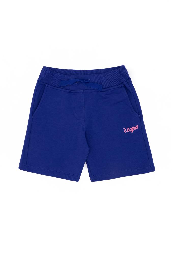 Çocuk Mavi Örme Şort