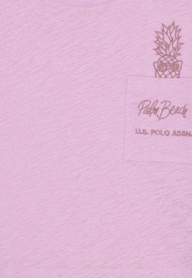 Kız Çocuk Manolya Bisiklet Yaka Tişört - 50249059016