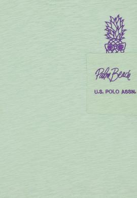 Kız Çocuk Mint Bisiklet Yaka Tişört - 50249059005