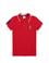 Erkek Çocuk Kırmızı Basic Polo Yaka Tişört