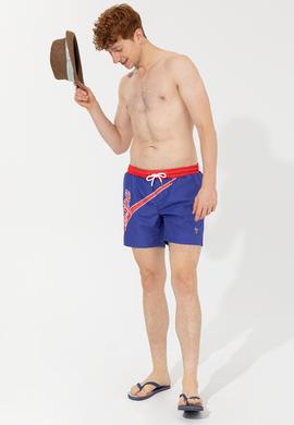Erkek Mavi Deniz Şortu - 50245365051