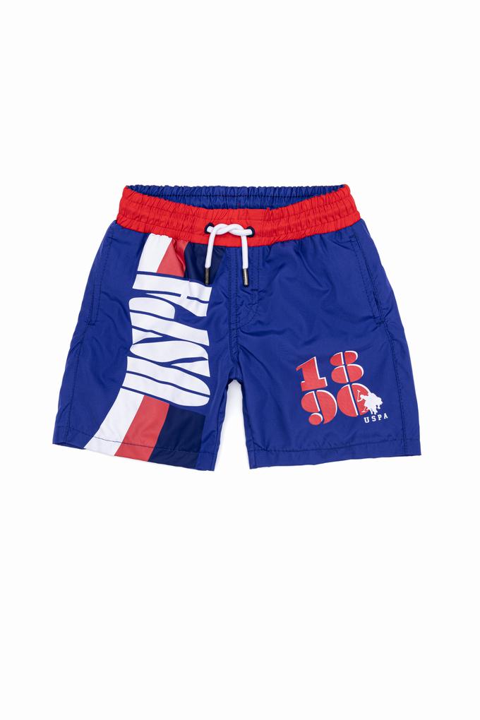 Erkek Çocuk Mavi Deniz Şortu
