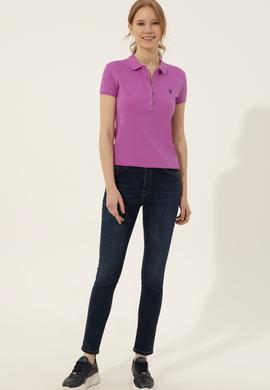 Kadın Menekşe Tişört - 50246288053