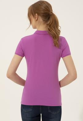 Kadın Menekşe Tişört - 50246288053