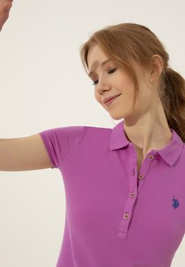 Kadın Menekşe Tişört - 50246288053