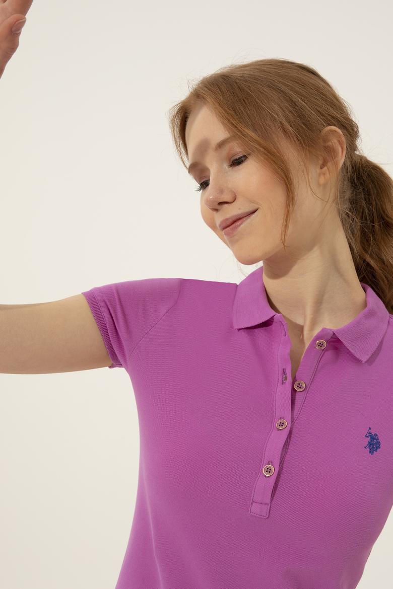 Kadın Menekşe Tişört - 50246288053