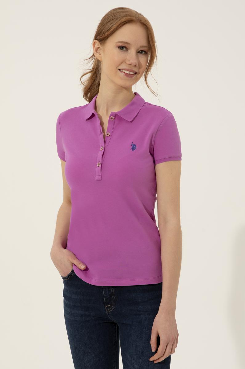 Kadın Menekşe Tişört