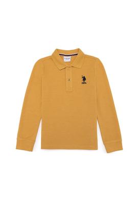 Erkek Çocuk Safran Melanj Basic Sweatshirt - 50253783080