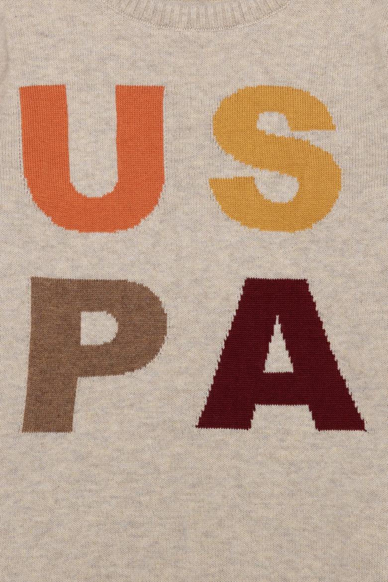 Erkek Çocuk Taş Melanj Bisiklet Yaka Triko Kazak - 50256699018