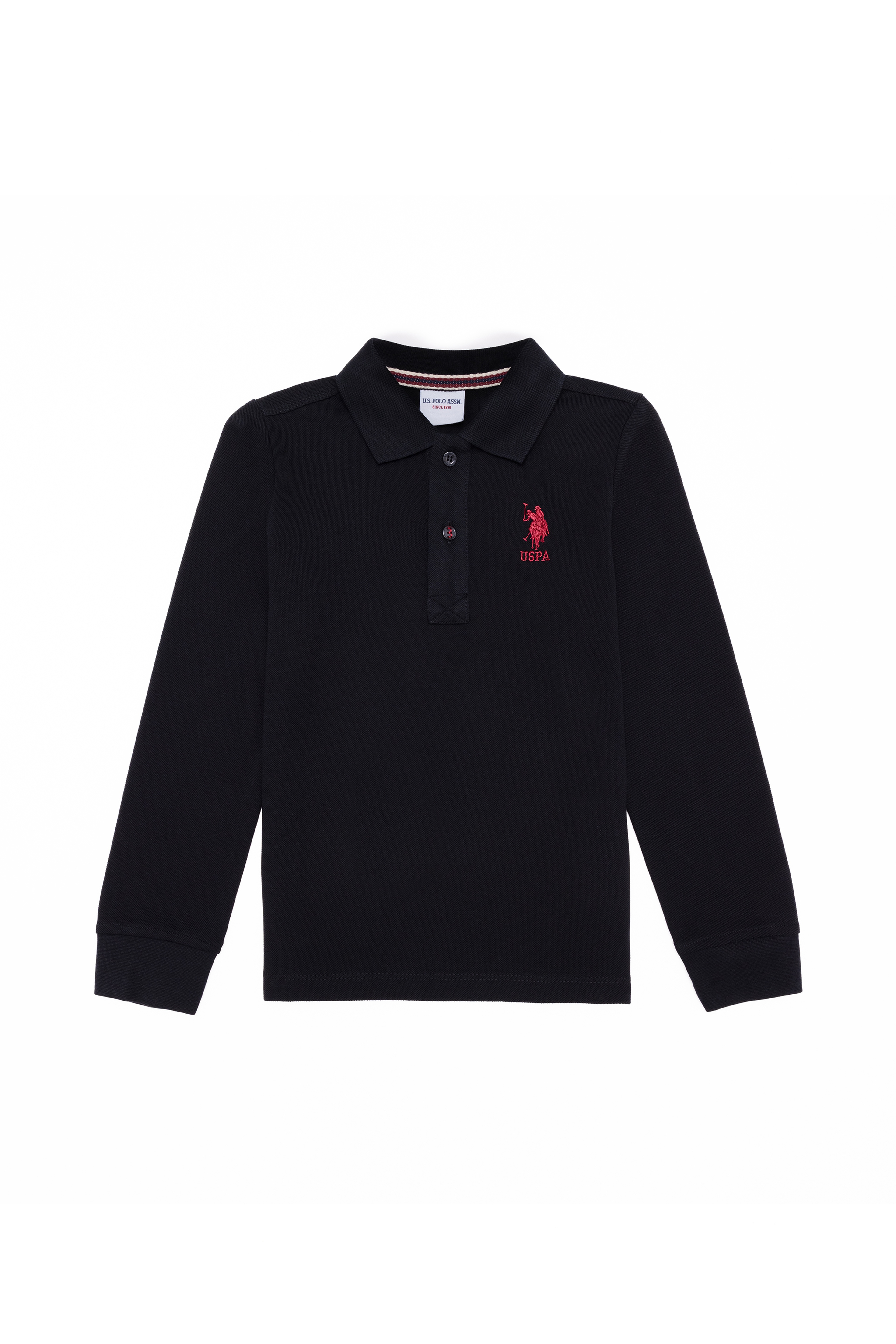 Erkek Çocuk Siyah Basic Sweatshirt - Image 1
