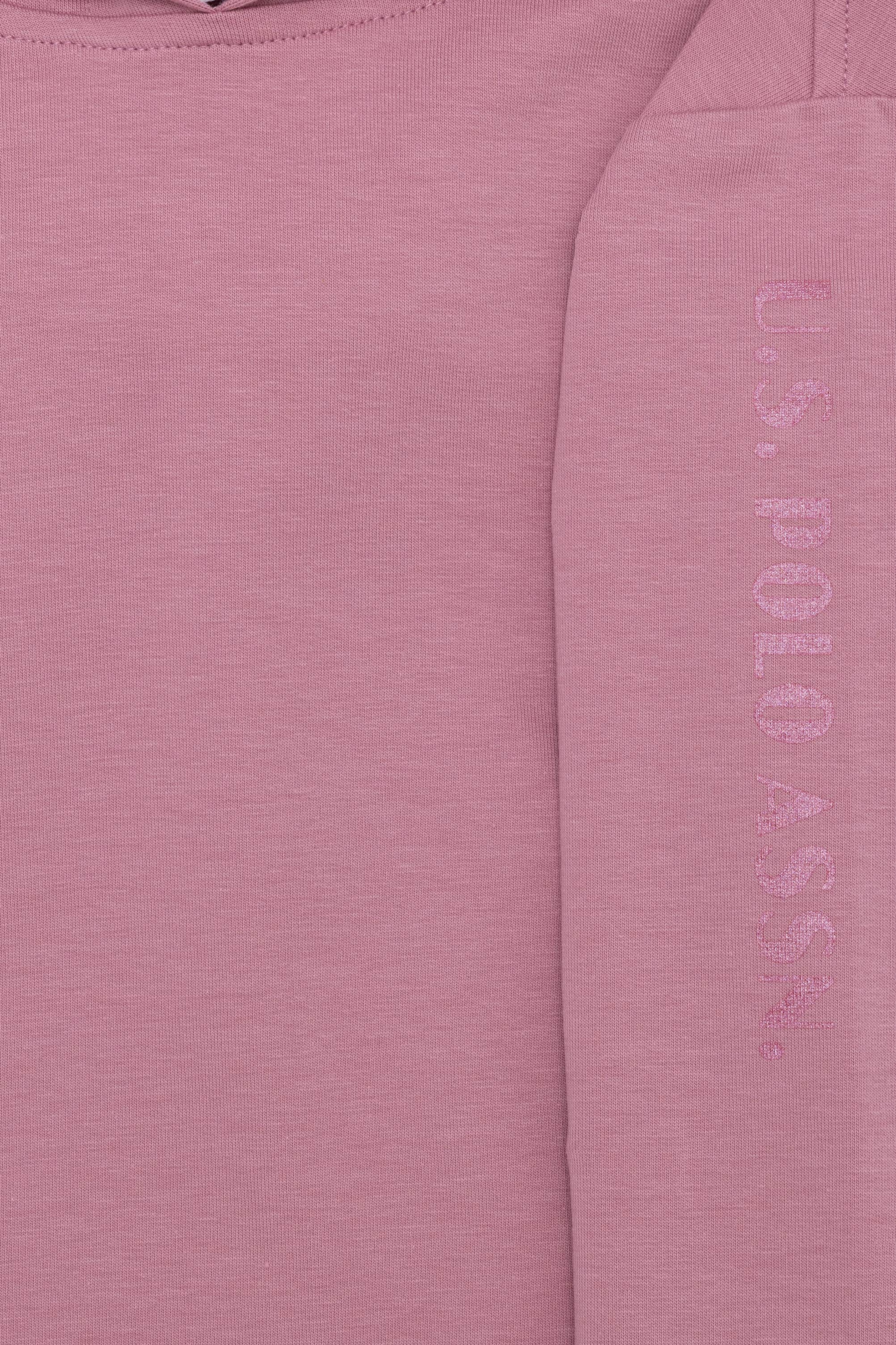Kız Çocuk Manolya Kapüşonlu Sweatshirt