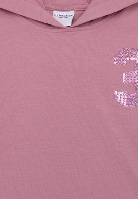 Kız Çocuk Manolya Kapüşonlu Sweatshirt - 50254765003