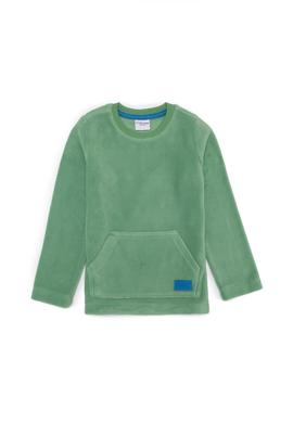 Çocuk Mint Polarlı Bisiklet Yaka Sweatshirt - 50253446017