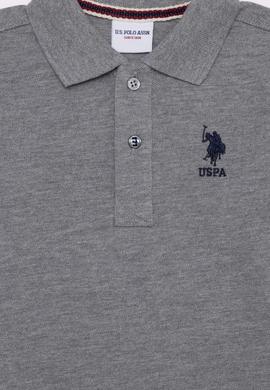 Erkek Çocuk Gri Melanj Basic Sweatshirt - 50253783022