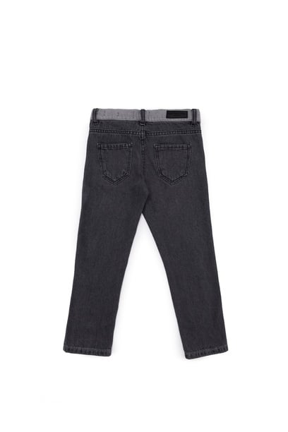 Kız Çocuk Gri Jean Pantolon