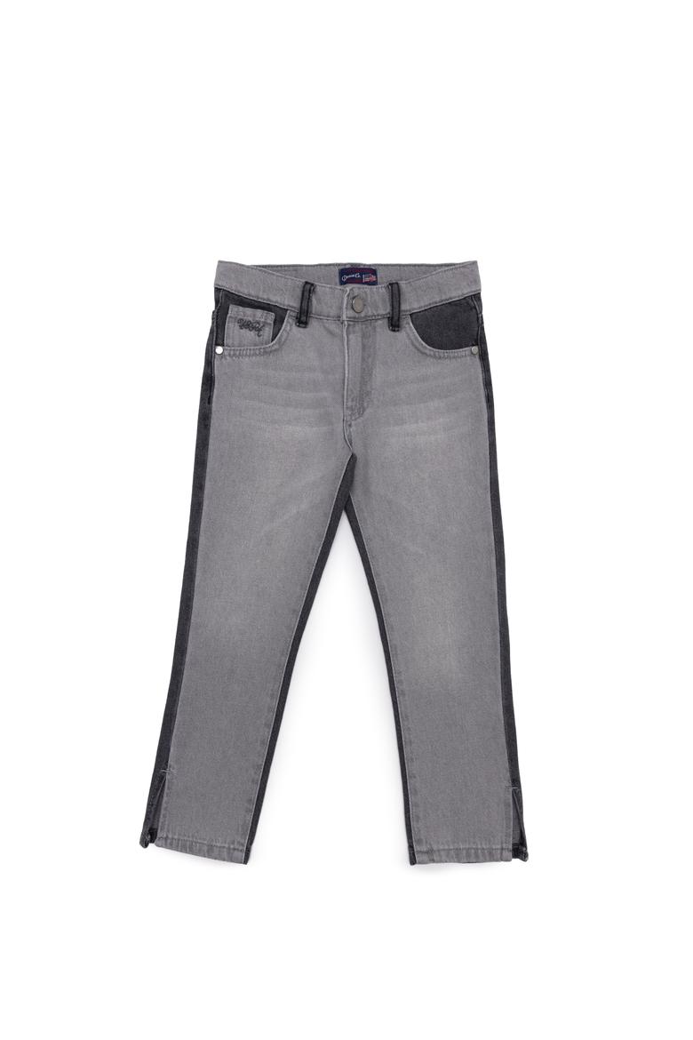 Kız Çocuk Gri Jean Pantolon - 50256720010