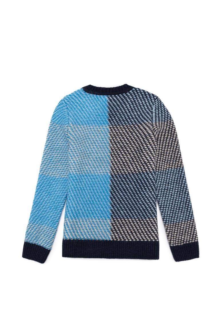 Erkek Çocuk Lacivert Bisiklet Yaka Triko Kazak - 50253321016