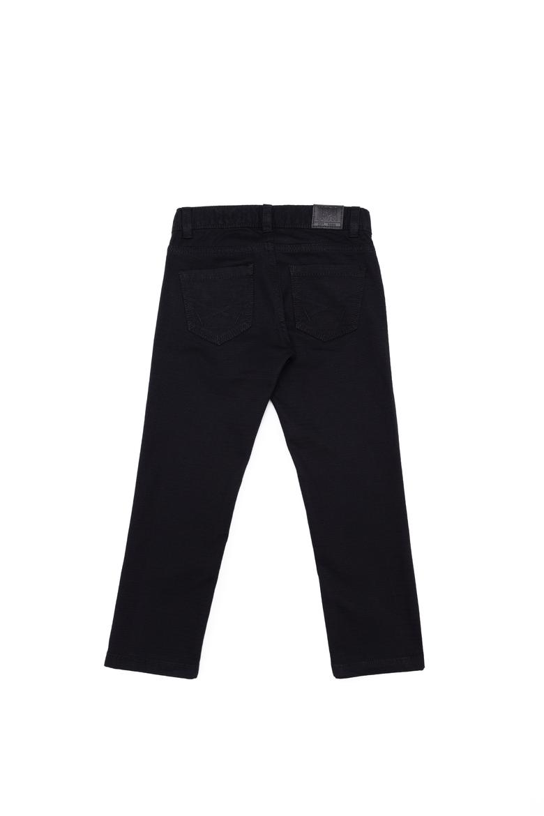 Erkek Çocuk Siyah Kanvas Pantolon - 50253376010