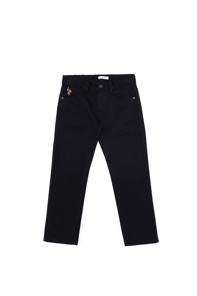 Erkek Çocuk Siyah Kanvas Pantolon