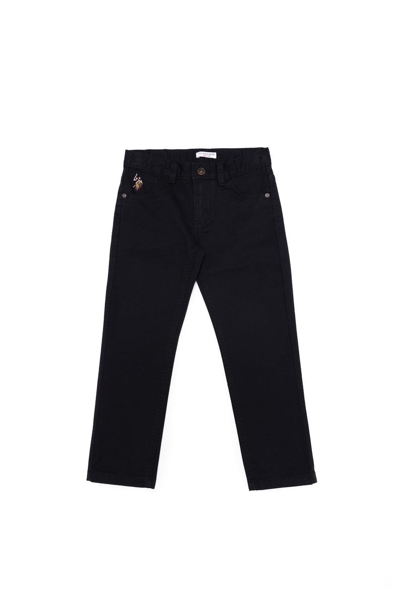 Erkek Çocuk Siyah Kanvas Pantolon - 50253376010