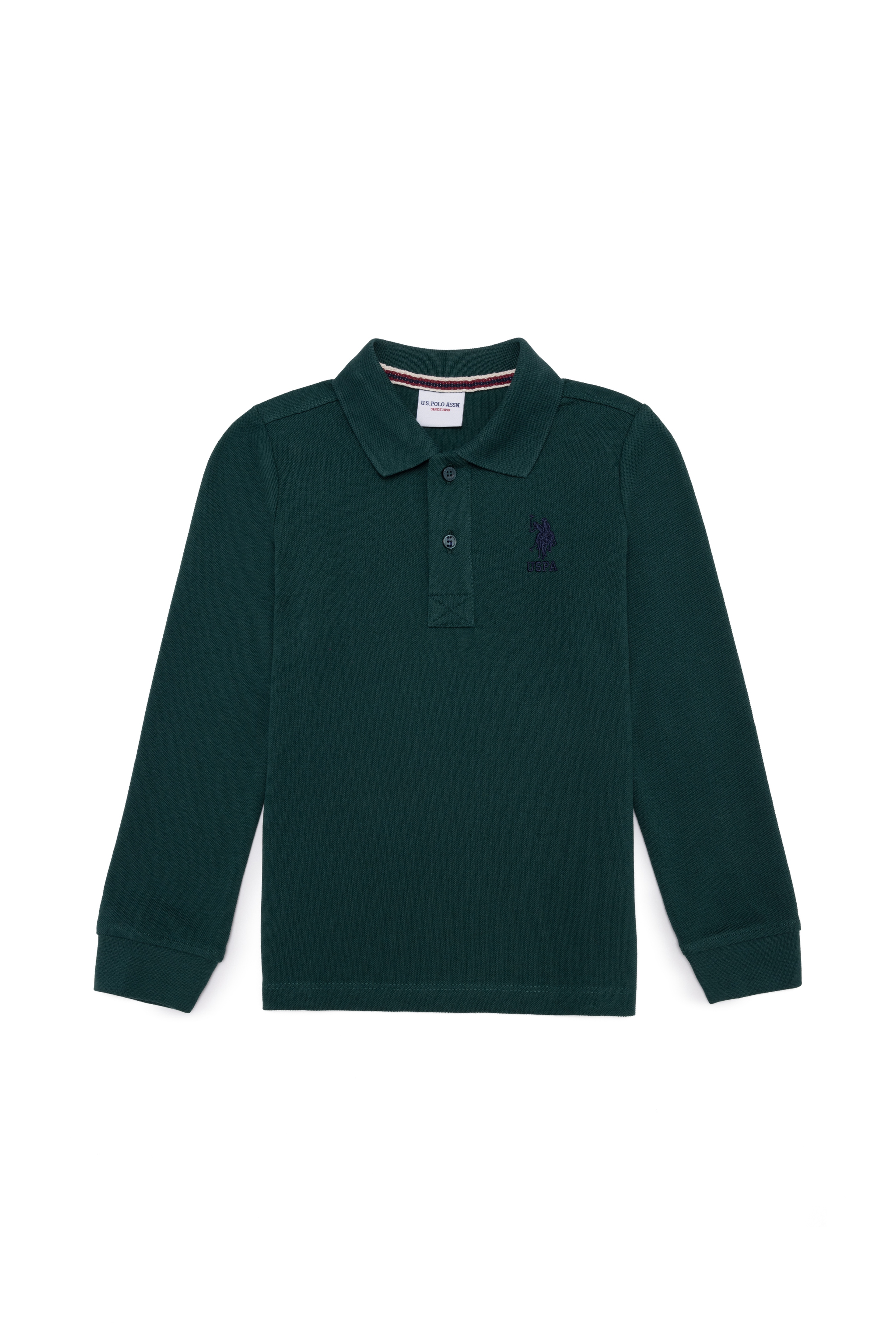 Erkek Çocuk Yeşil Basic Sweatshirt - Image 1