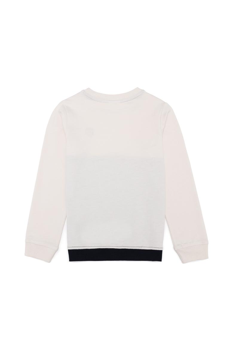 Erkek Çocuk Ekru Sweatshirt - 50256823002