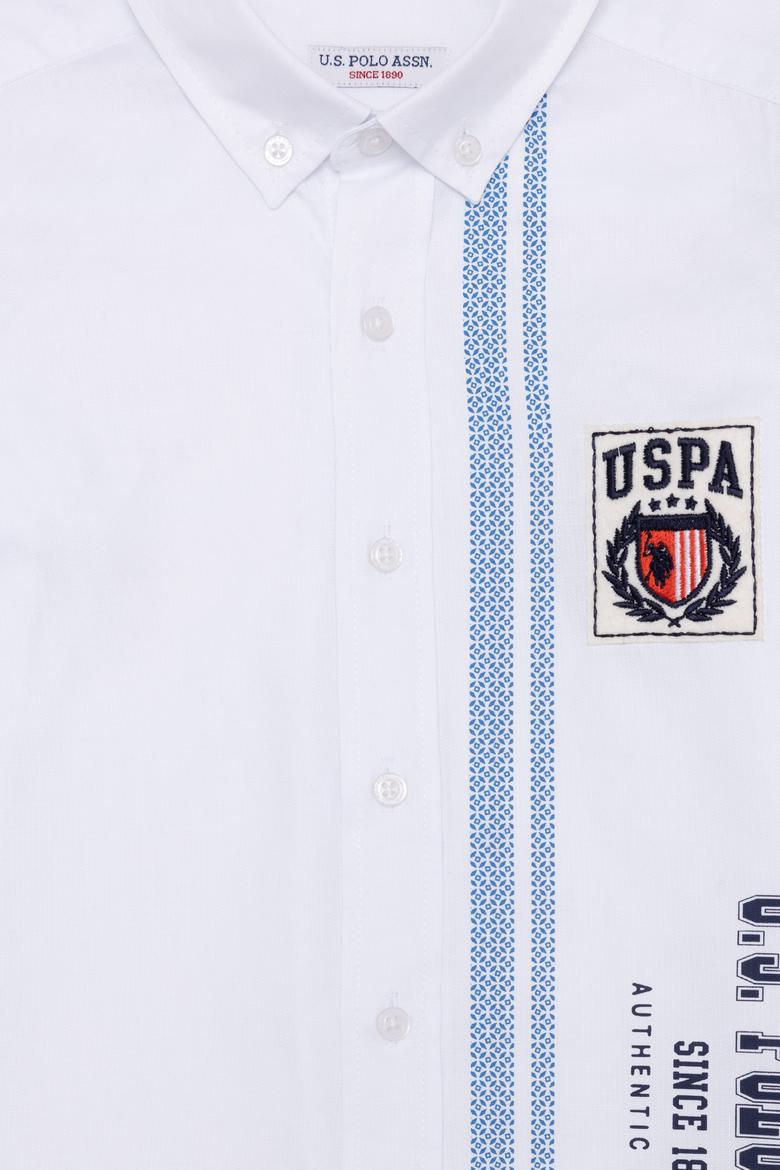 Erkek Çocuk Beyaz Uzun Kollu Gömlek - 50255306011