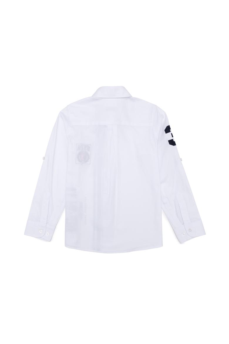 Erkek Çocuk Beyaz Uzun Kollu Gömlek - 50255306011