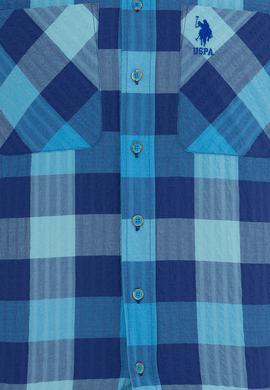 Erkek Kobalt Mavi Uzun Kollu Gömlek - 50253915005