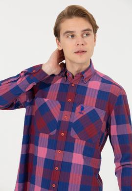 Erkek Kırmızı Uzun Kollu Gömlek - 50253915010