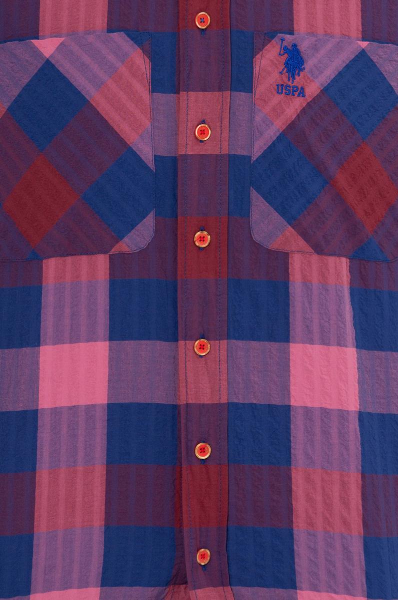 Erkek Kırmızı Uzun Kollu Gömlek