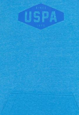 Erkek Kobalt Melanj Kapüşonlu Sweatshirt - 50256350003