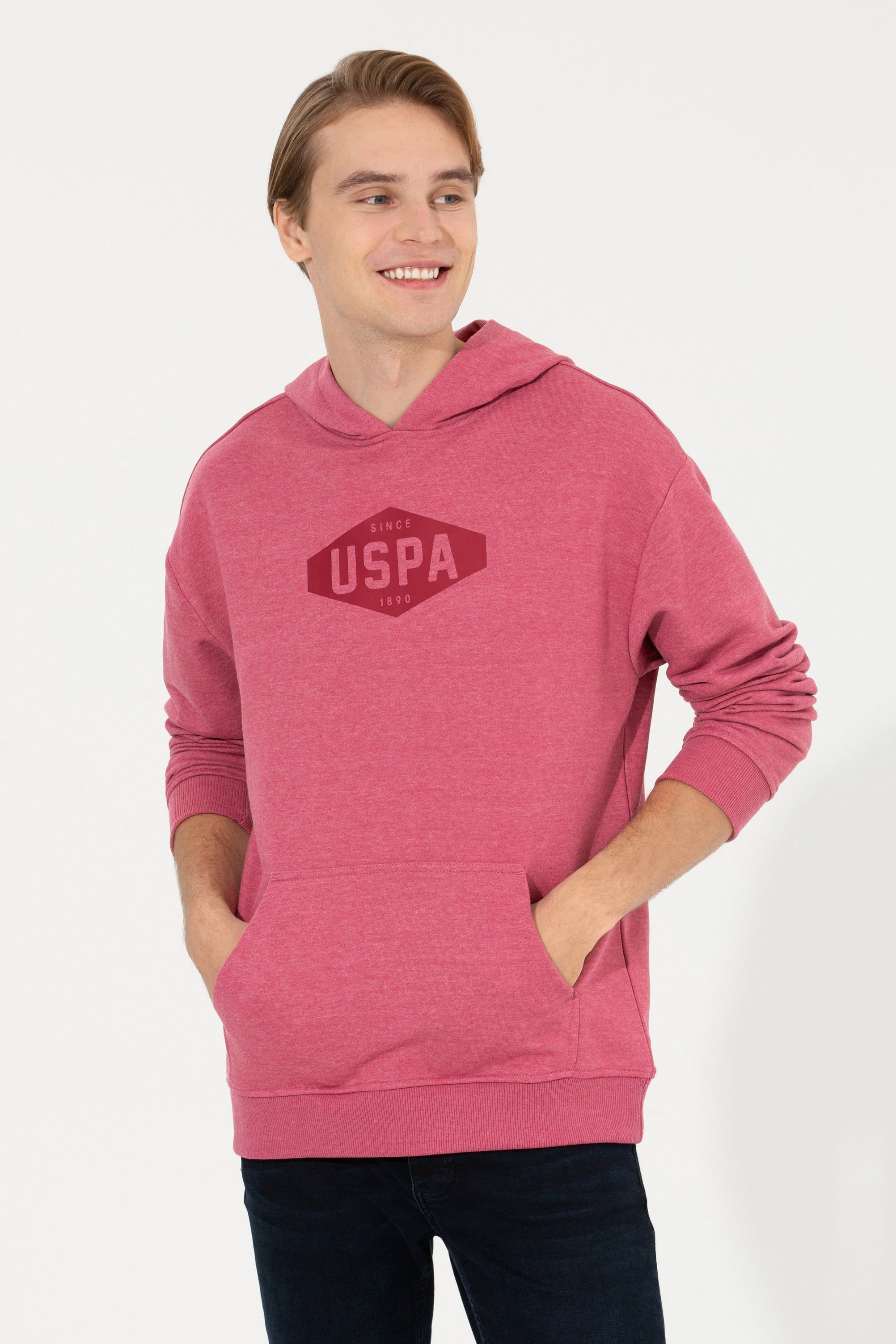 Erkek  Kapüşonlu Sweatshirt - Image 4