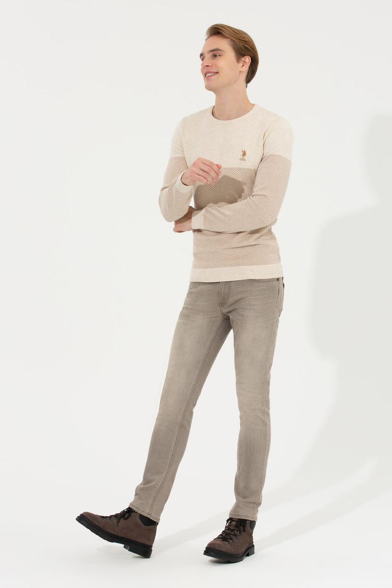 Erkek Krem Kazak - 50253262012