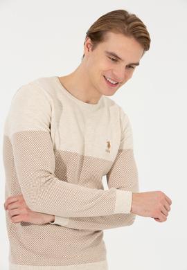 Erkek Krem Kazak - 50253262012