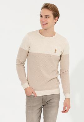 Erkek Krem Kazak - 50253262012