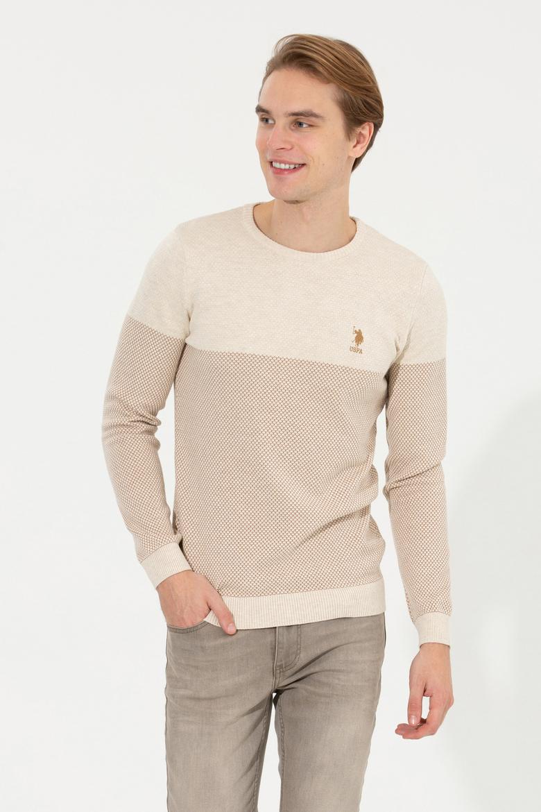 Erkek Krem Kazak - 50253262012