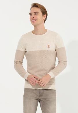 Erkek Krem Kazak - 50253262012