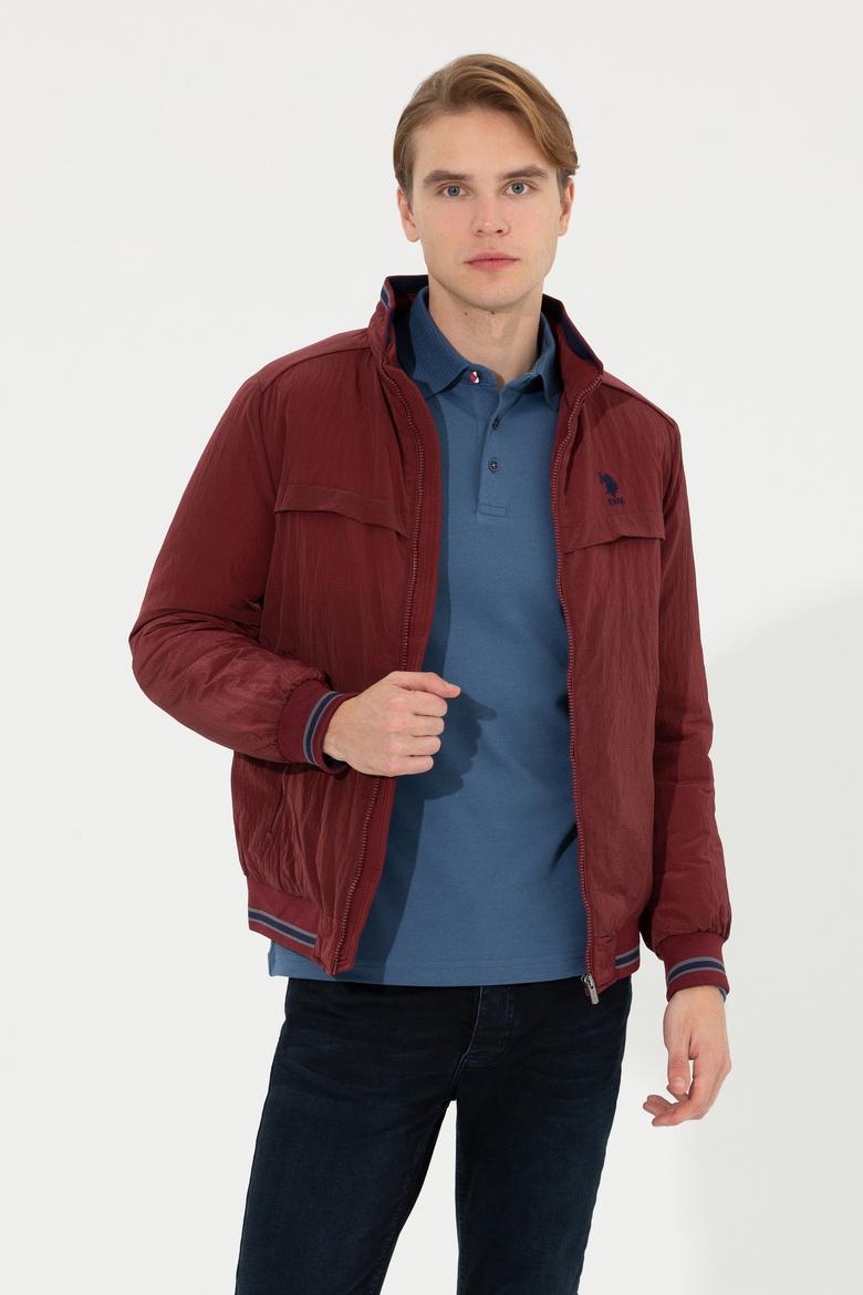 Erkek Vişne Mont - 50255747039