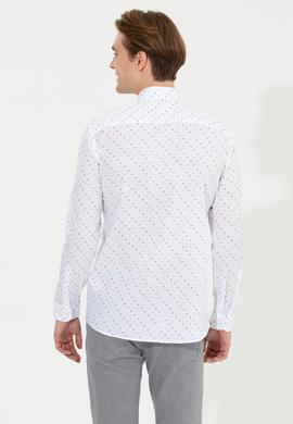 Erkek Beyaz Uzun Kollu Gömlek - 50252845004