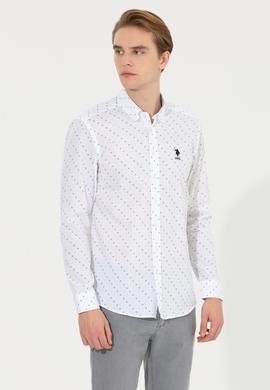 Erkek Beyaz Uzun Kollu Gömlek - 50252845004