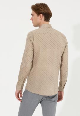 Erkek Taş Uzun Kollu Gömlek - 50252845014